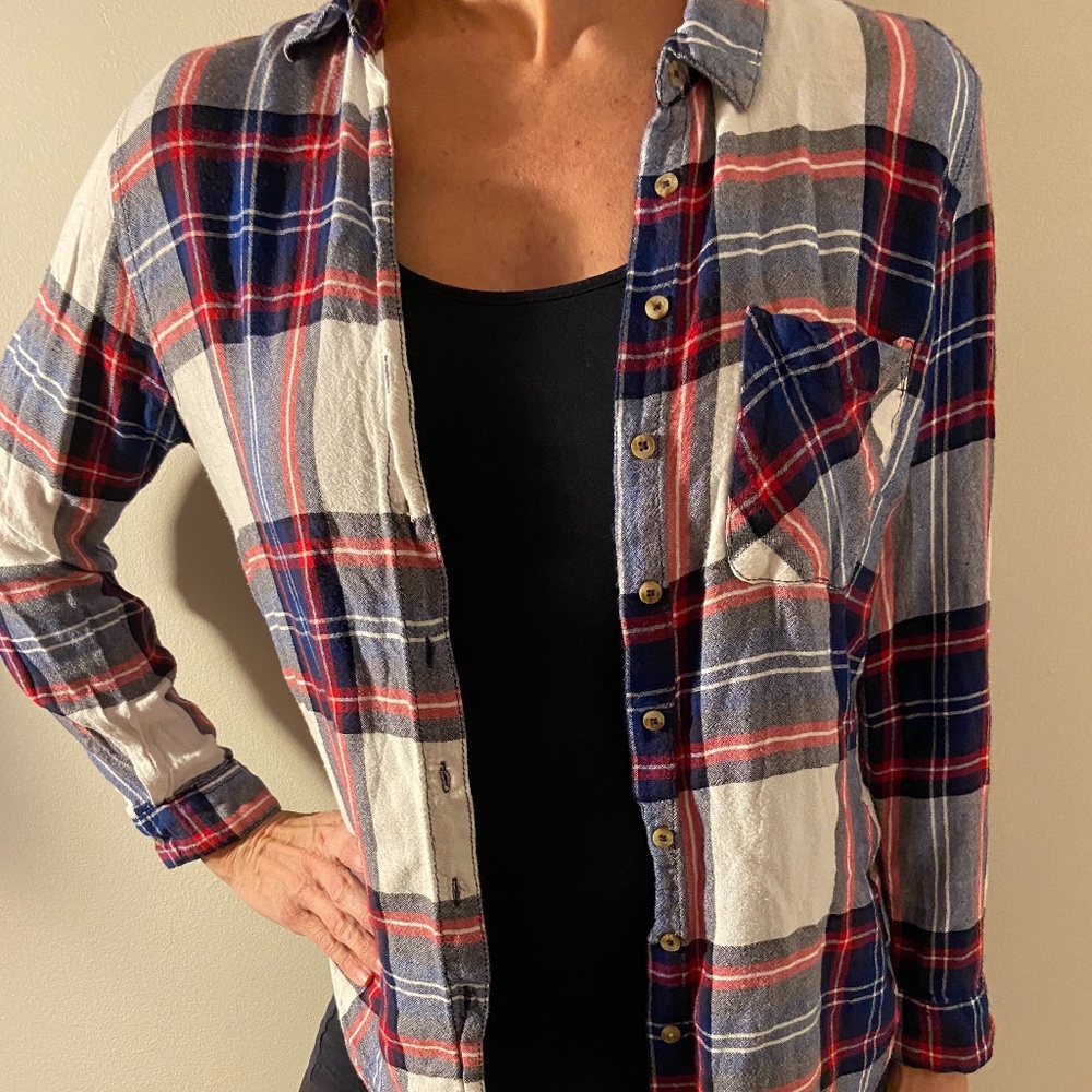 S Plaid Flannel
